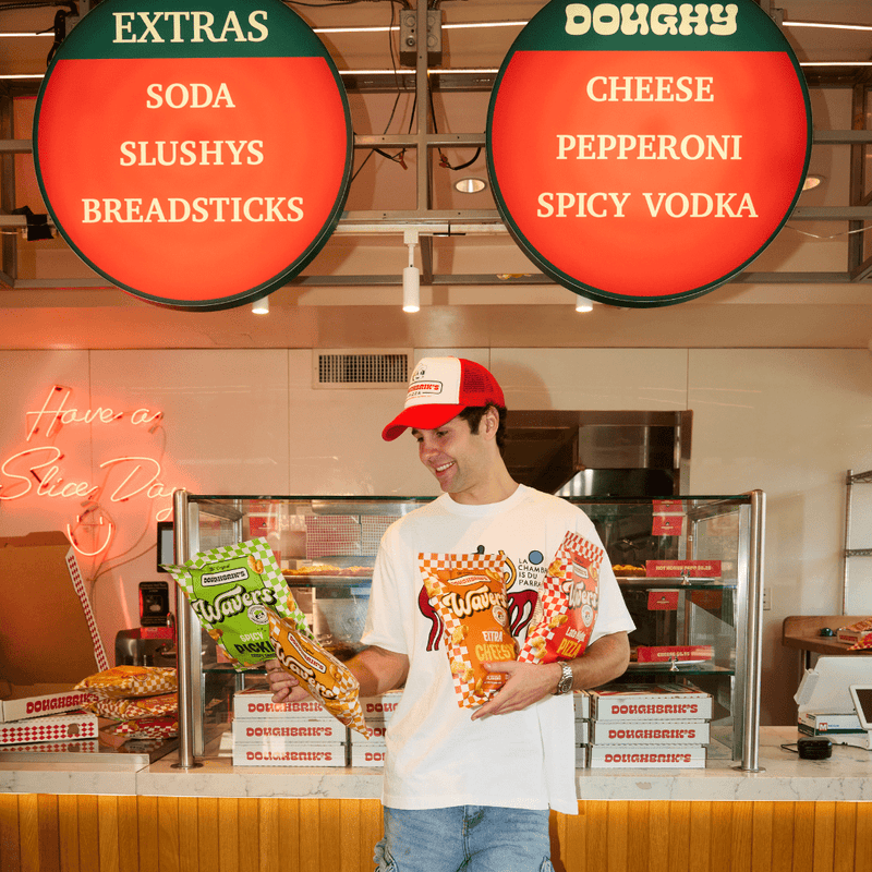 LATE NIGHT PIZZA (6 - PACK) - EATDOUGHBRIKS SNACKS