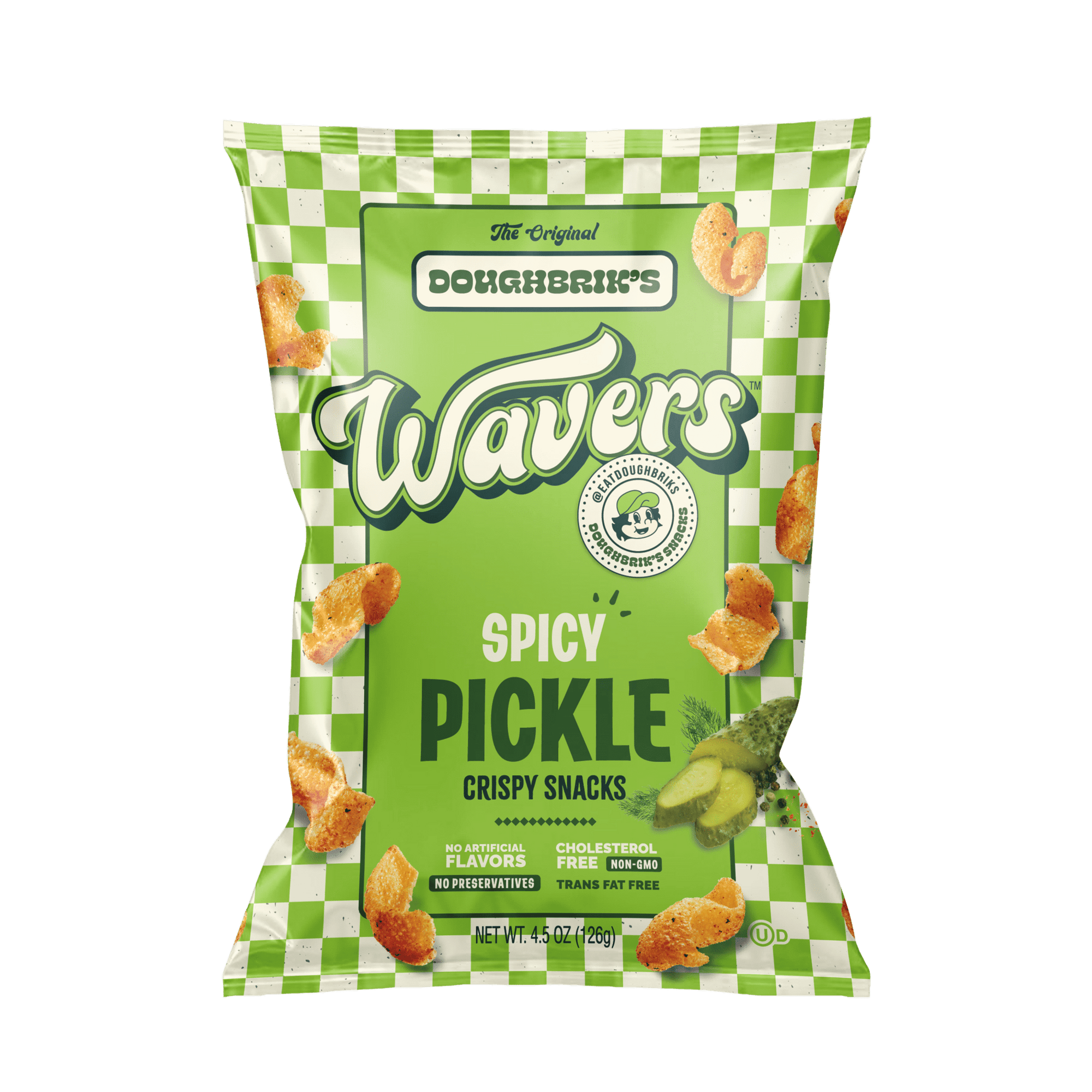 SPICY PICKLE (6 - PACK) - EATDOUGHBRIKS SNACKS