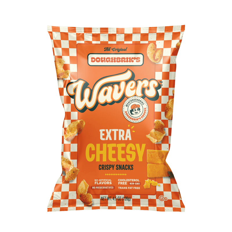 EXTRA CHEESY (6 - PACK) - EATDOUGHBRIKS SNACKS