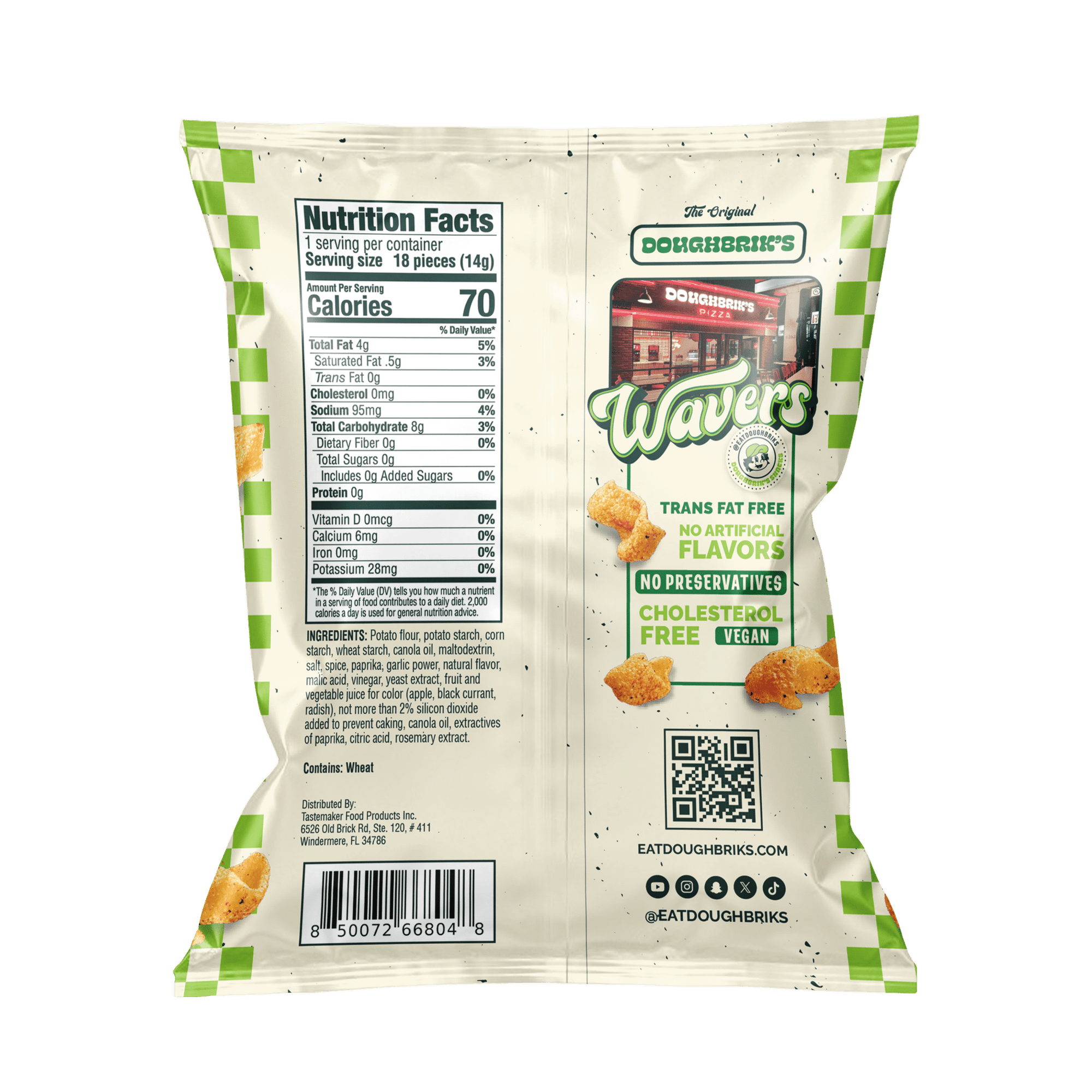 (12pk) Limited Edition Packaging (x6) Late Night Pizza + (x6) Spicy Pickle - EATDOUGHBRIKS SNACKS