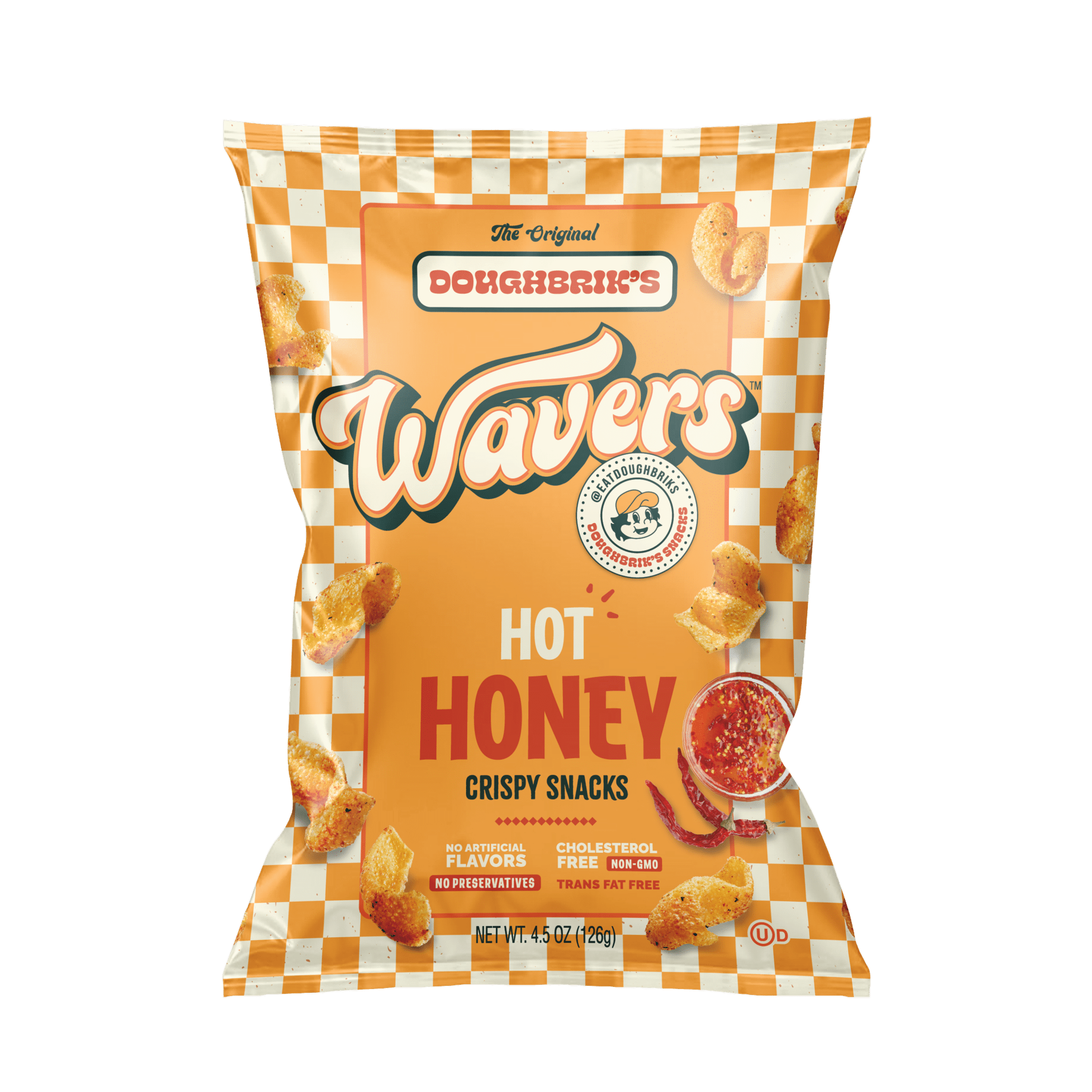 HOT HONEY (6 - PACK) - EATDOUGHBRIKS SNACKS